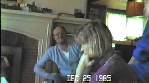 Christmas Day 1985 at Firchaus'