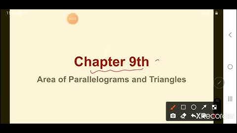 Area of triangles on same base and between same parallels