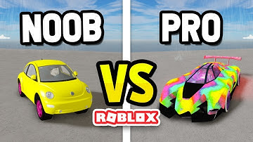 ROBLOX NOOB vs PRO in VEHICLE SIMULATOR