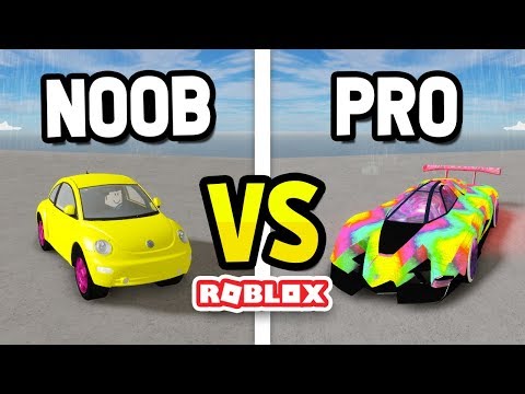 Roblox Noob Vs Pro In Vehicle Simulator Youtube - roblox noob vs pro vehicle simulator youtube