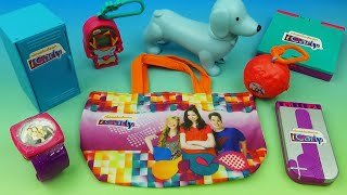 2010 iCARLY set of 8 McDONALD'S HAPPY MEAL COLLECTIBLES VIDEO REVIEW