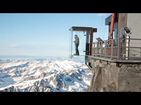 A vista de pájaro... desde un cubo de cristal