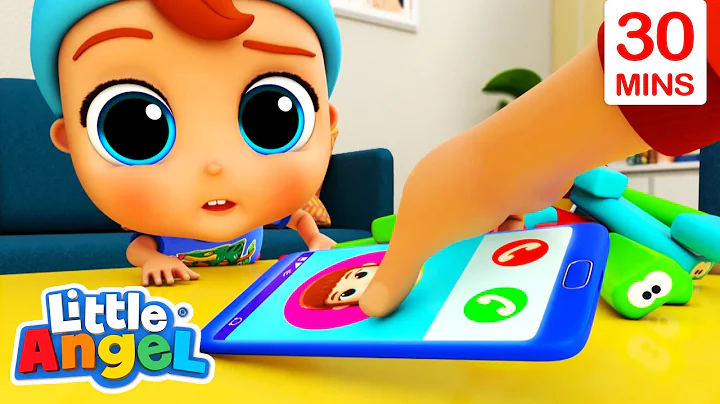 Who's at the Phone? | Little Angel | Trick or Treat | Spooky Halloween Stories For Kids