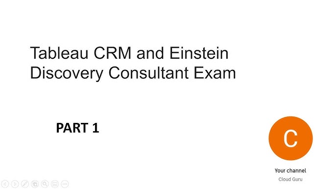 Tableau-CRM-Einstein-Discovery-Consultant Vorbereitung