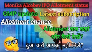 Download Lagu monika alcobev ipo allotment status / monika alcobev ipo hold or sell / ipo listing day strategy MP3 Download Lagu monika alcobev ipo allotment status / monika alcobev ipo hold or sell / ipo listing day strategy MP3