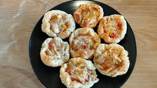 Chicken Vol au vent | French pastry | Hollow pastry | Chicken Chicken Volauvent