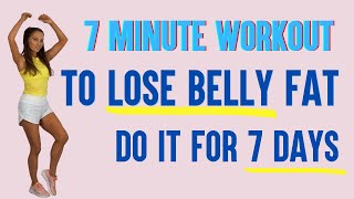 7 Day Challenge 7 Minute Workout To Lose Belly Fat - Home Workout To Lose Inches Lucy Wyndham-Read