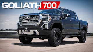 GOLIATH 700 \/\/ SUPERCHARGED Chevy and GMC Trucks by Hennessey!