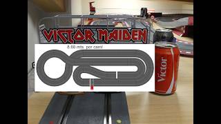 663 Circuito de rally de Scalextric en mesa plegable parte 1