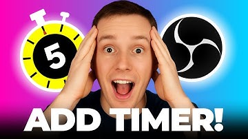 How To Add a Countdown Timer to OBS (Fast & Easy)
