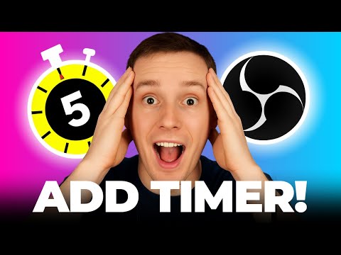 How To Add a Countdown Timer to OBS (Fast & Easy)