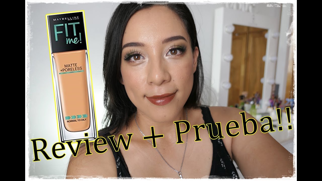 MAYBELLINE BASE FIT ME  REVIEW Y COMPARACIONES 