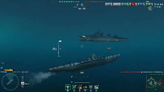 戰艦世界 World of Warships  我很猶豫到底要不要進8階潛艦，怕場階太高打不動~