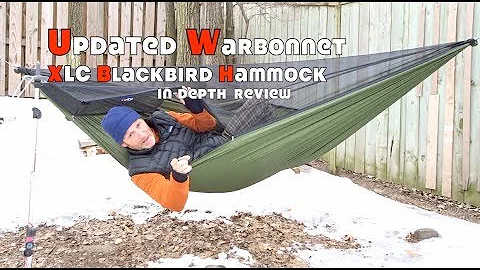 Updated Warbonnet XLC Blackbird Hammock In-Depth R...