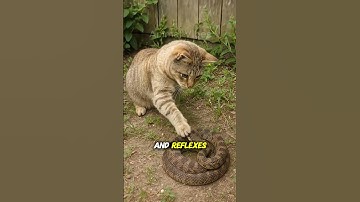Cats are snakes worst nightmare!