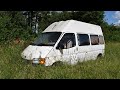 Starting 1992 Ford Transit 2.5D After 10 Years + Test Drive