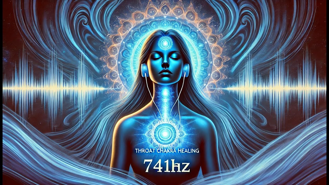 741Hz Throat Chakra Healing | Truth, Communication & Self-Expression ...