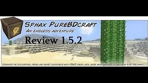 Minecraft:Sphax PureBDCraft - Texture Pack 1.5.2 Review