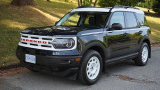 2023 Ford Bronco Sport Heritage Review: Can We Say Cheap and Cheerful These Days? by Max Landi Reviews 2,601 views 9 months ago 9 minutes, 35 seconds