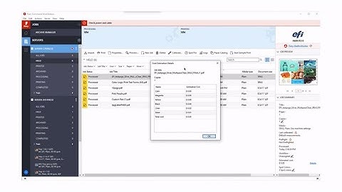 Overview: Fiery Smart Estimator for Fiery PC11
