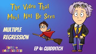Famous Harry Potter Data Science | Ep 4 First Quidditch | Multiple Regression in R | Animation Profile