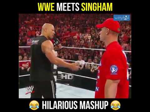 The Rock And John Cena Funny Comedy Video For Wwe 2018 Youtube