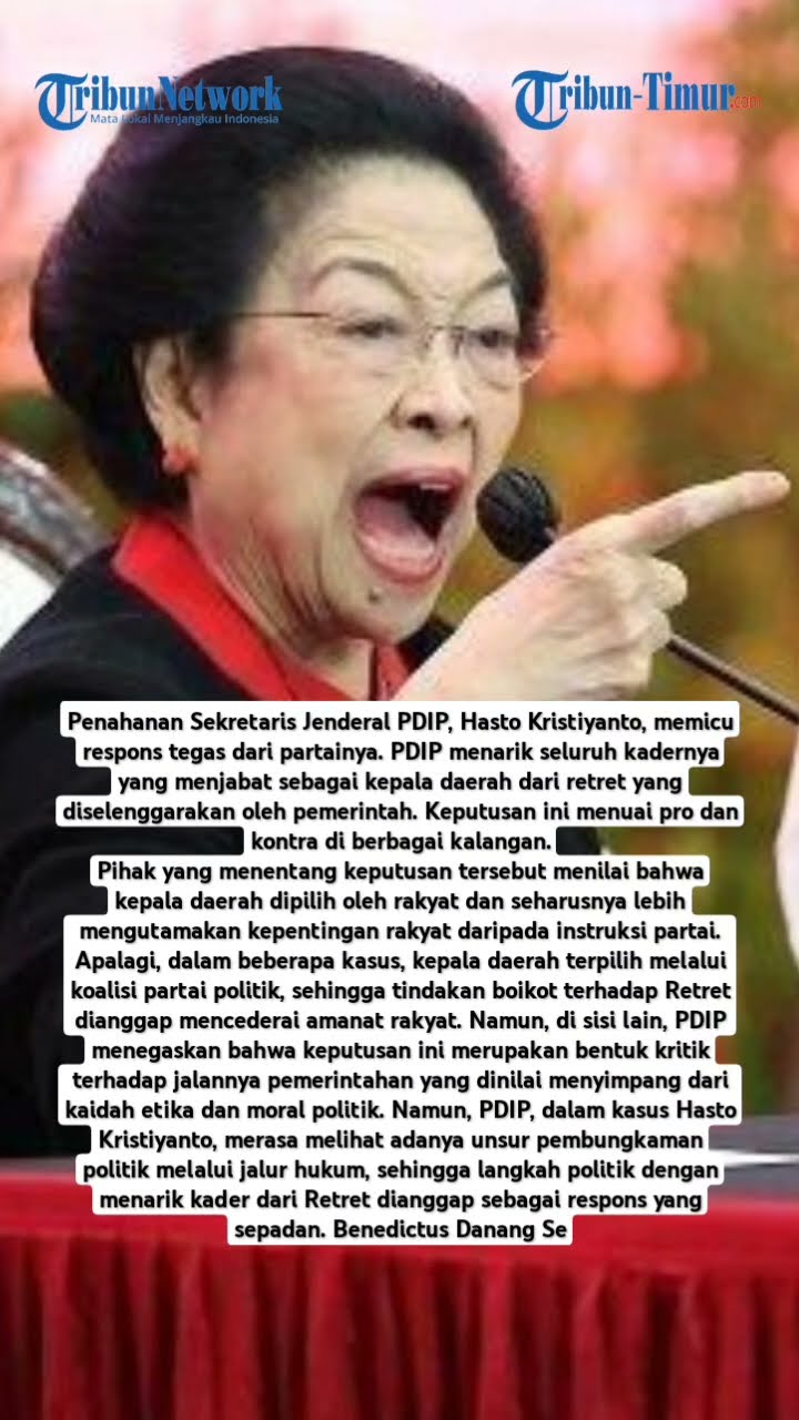PDIP Tarik Kader dari Acara Retret Kepala Daerah di Magelang, Pengamat: Memulai Tradisi Oposisi