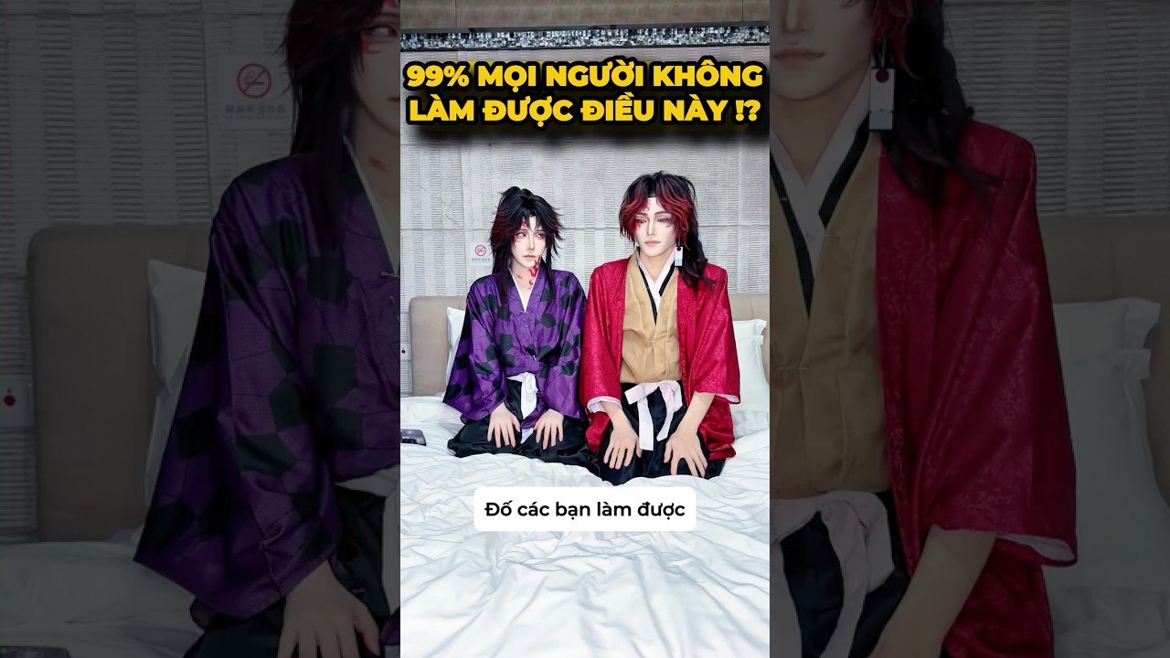 99% mọi người không làm được điều này🤔- Anh em Yoriichi #cosplay #shorts #minnacosplay