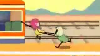 القطار دور حديدو مضحك سمعها