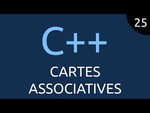 Vidéo: Que sont les cartes en C++ ?