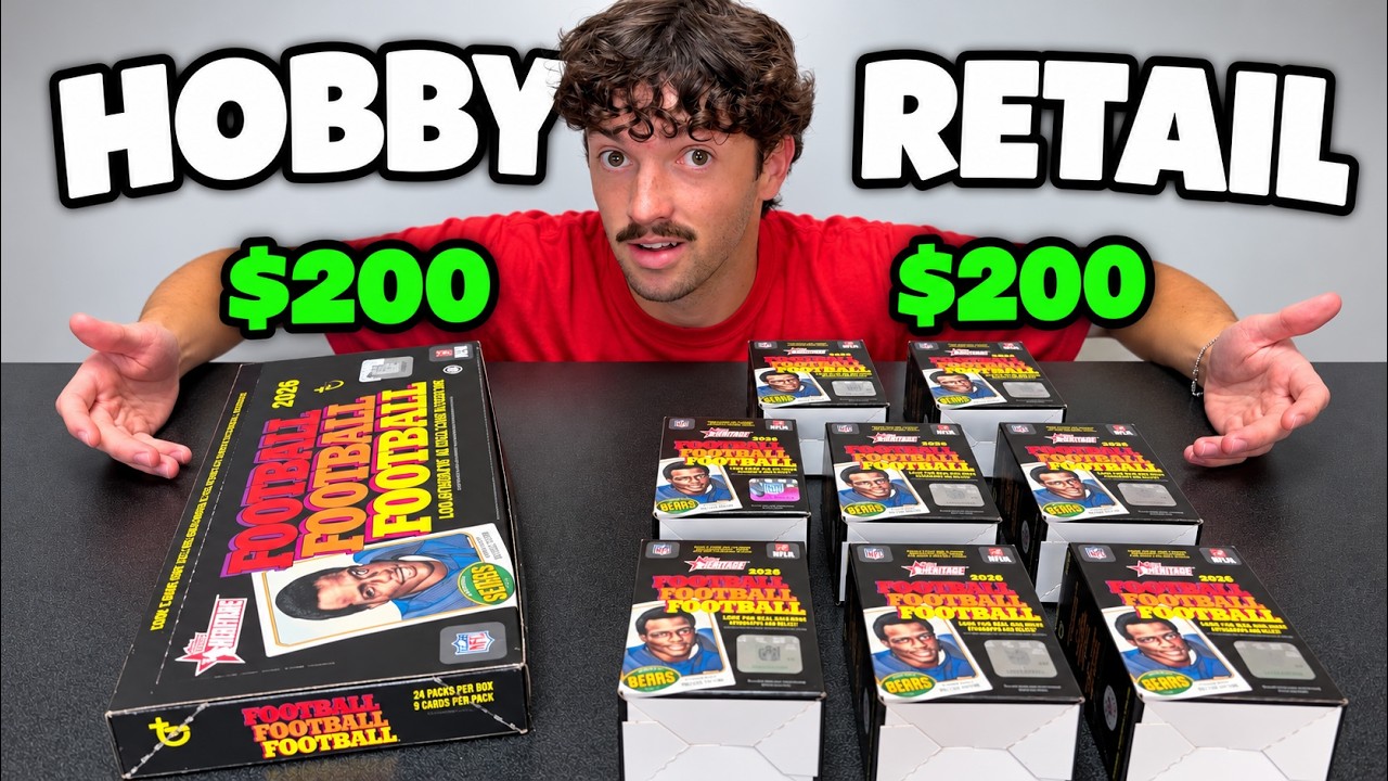 1 Hobby Box vs. 8 Blasters (IT WASN'T CLOSE)
