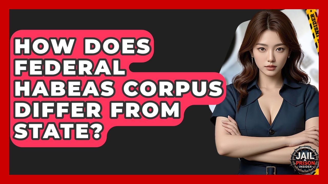 How Does Federal Habeas Corpus Differ From State? - Jail & Prison Insider