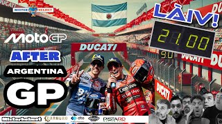 LIVE MotoGP AFTER Argentina Misterhelmet!