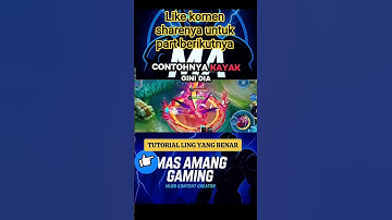 Ling Wall Dash Tutorial-Become the Real Assassin part 1#lingmlbb#mlbbtutorial #mlbbtips #mlbb#shorts