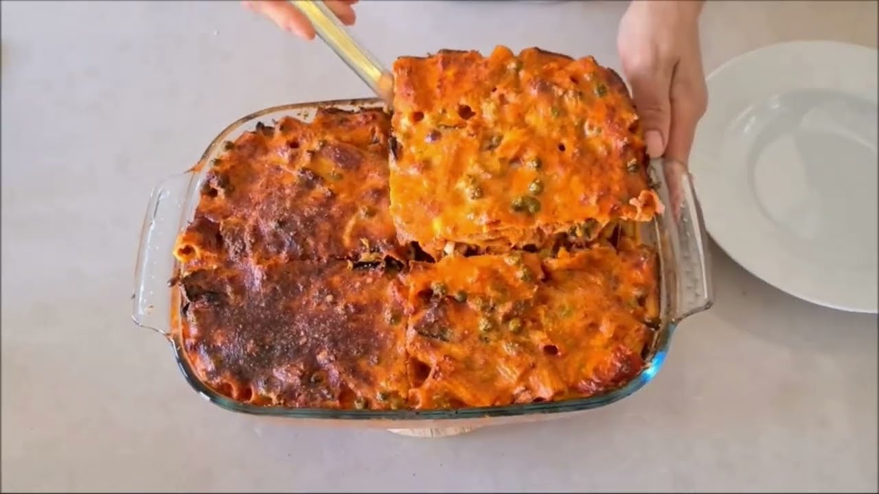 Pasta al forno siciliana-Sicilian baked pasta