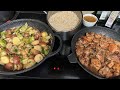How to cook two great meals in the same timeframe! MultiTasking in the kitchen!