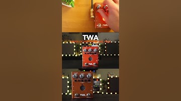 TWA Wahxidizer™ WX-01 Envelope-Controlled Octave Fuzz Filter Wah #guitarpedals #wah #fuzz #octave