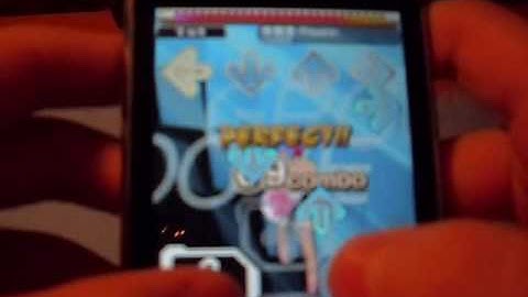 iPod Touch 2G - DDR S Lite (Konami) Review/Gameplay