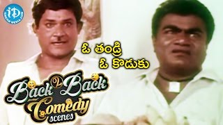 O Thandri O Koduku Movie - Back To Back Comedy Scenes || Brahmanandam || Babu Mohan