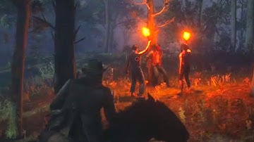 Red Dead Redemption 2 - Random Events (The Monsters) - Open World Free Roam Gameplay HD