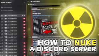NEW DISCORD NUKE BOT 24/7 ONLINE