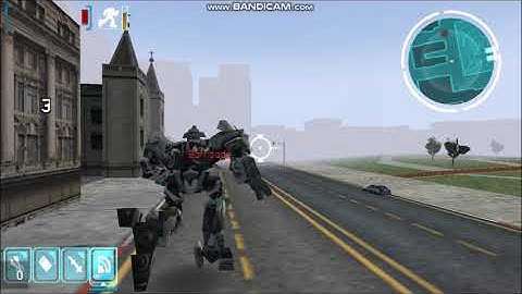 Transformers The Game PSP (Multiplayer) Gameplay with other player