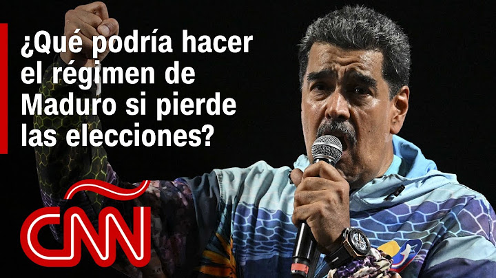 ¿Qué podría hacer el régimen de Maduro si pierde las elecciones? | Análisis