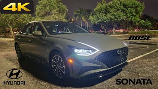 2023 Hyundai Sonata Limited - POV Night Drive 4K (Binaural Audio) 12 Speaker Bose Sound System