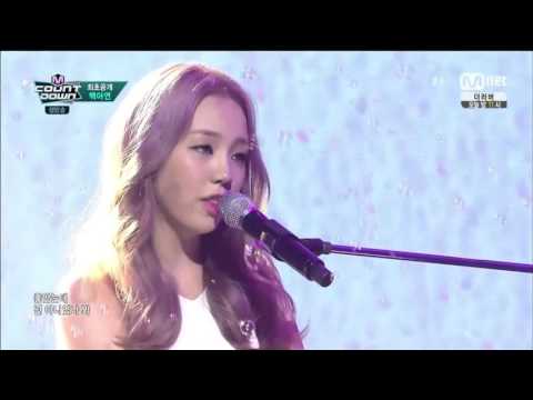 Baek A Yeon Comeback Stage M Countdown (6/11/2015)
