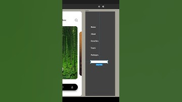 How to create a Sidebar Menu in Figma #shorts  #figmadesign