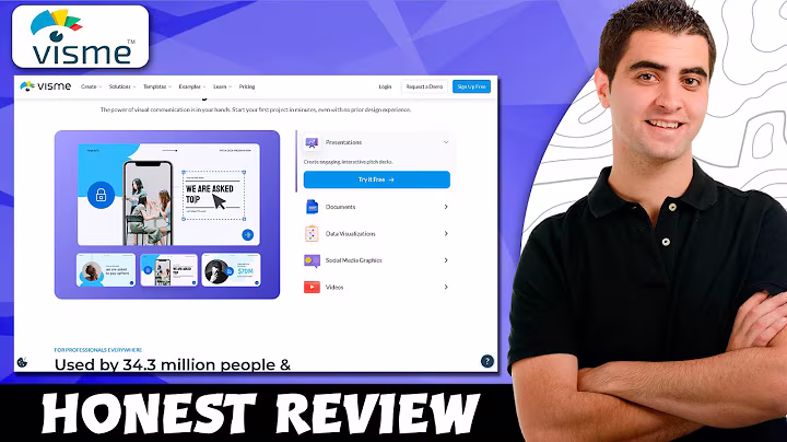 Visme Ai Honest Review - Best Ai Design Tool 2025 | Is It Worth It