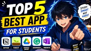 Top 5. Productive app for students 2026👨🎓👨🔬