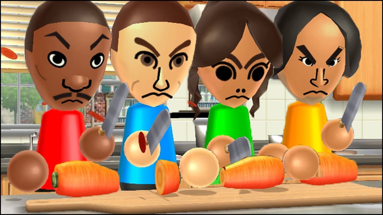 Wii Party MiniGames - Player Vs James Vs Chika Vs Tatsuaki (4 Players On Beginner Difficulty)