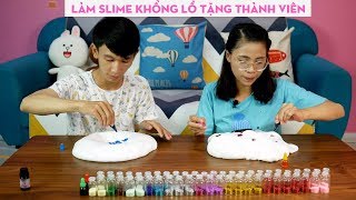 LÀM SLIME KHỔNG LỒ DÀNH TẶNG CÁC BẠN THÀNH VIÊN NGÀY QUỐC TẾ THIẾU NHI